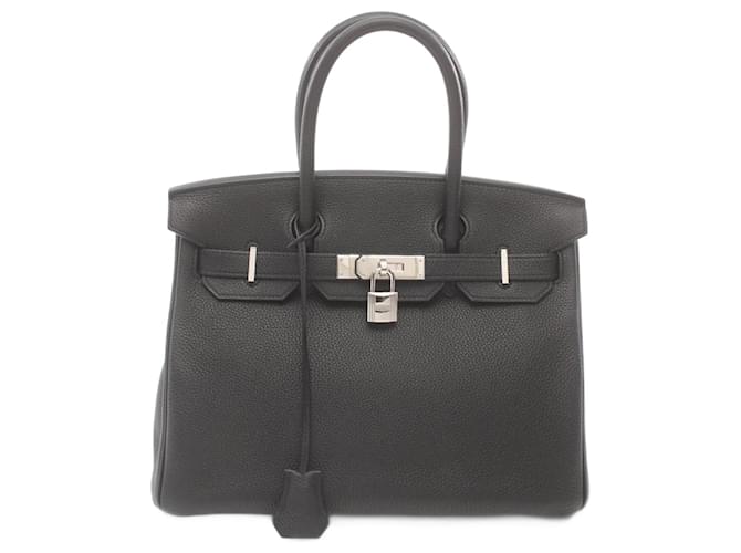 Hermès Birkin 30 Black Leather  ref.1845753