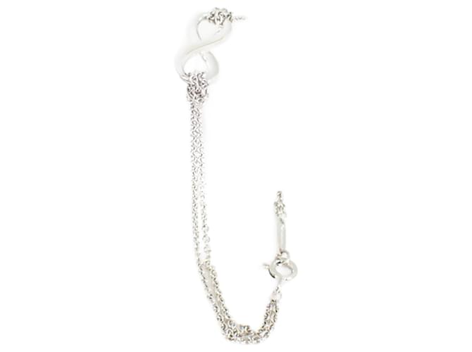Tiffany & Co Pulseira de charme infinito Tiffany 925 Prata  ref.1845819