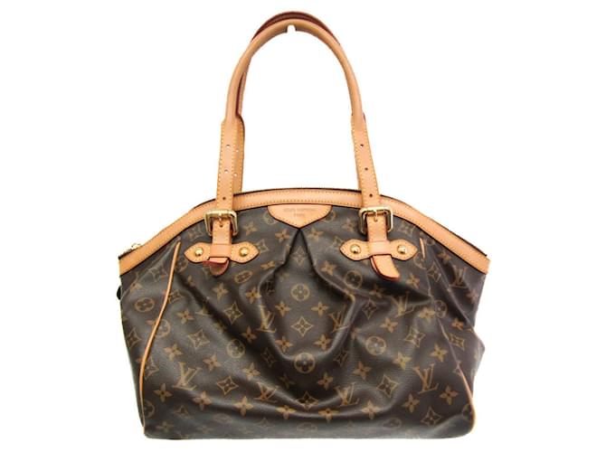 Louis Vuitton Tivoli Brown Cloth  ref.1846132