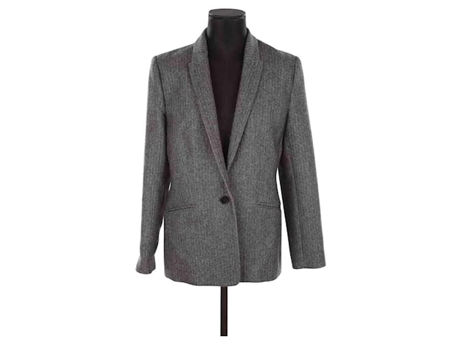 Autre Marque Wool blazer Grey  ref.1846792