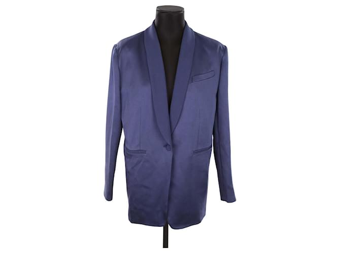 Autre Marque Blazer Blue Synthetic  ref.1846796