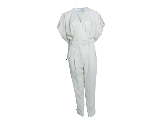 IRO, beiger Caspian-Jumpsuit