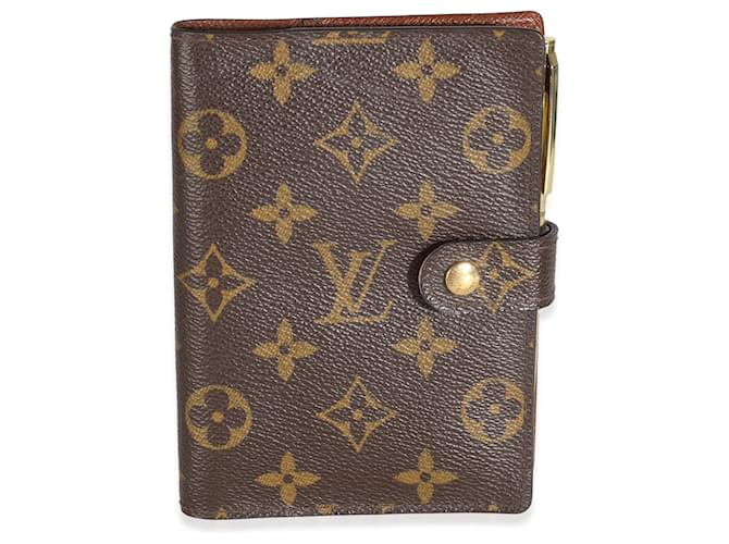 Louis Vuitton Monogram Canvas Agenda Cover PM Cloth  ref.1847173