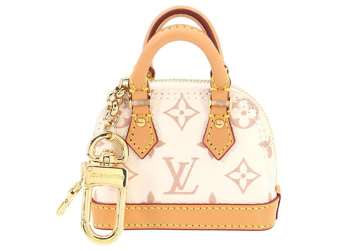 Louis Vuitton Monogram Dune Bag Charm Micro Alma Keychain