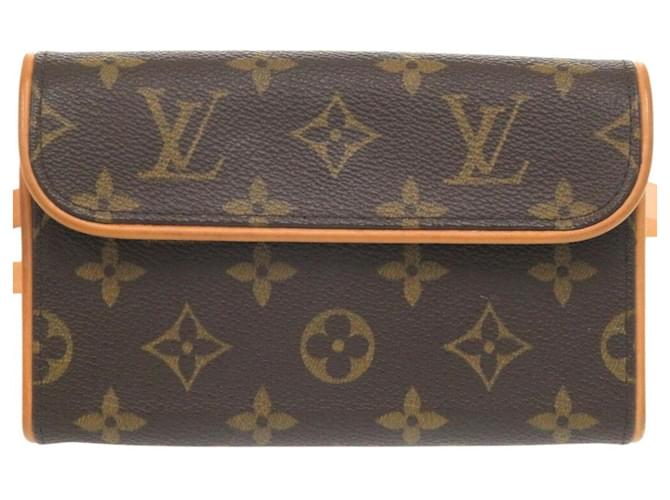 Louis Vuitton Florentine Marrom Lona  ref.1848377