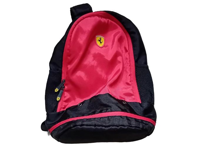 Autre Marque Zaino Ferrari nero e rosso