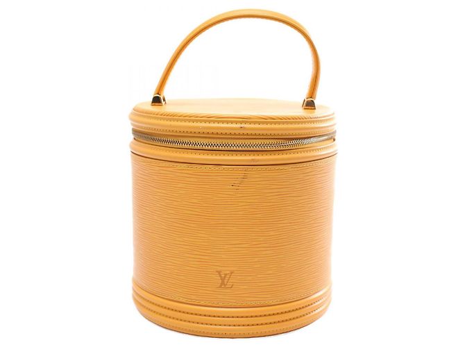 Louis Vuitton Epi Leather Cannes Handbag M48039 Yellow