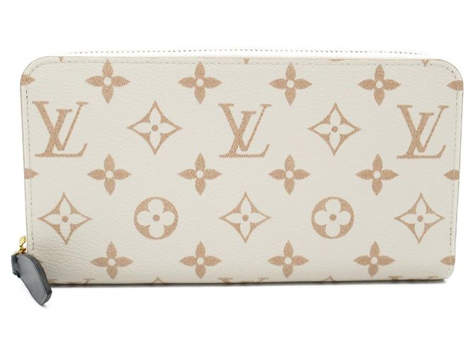 Louis Vuitton Zippy Wallet Monogram Beige M83093