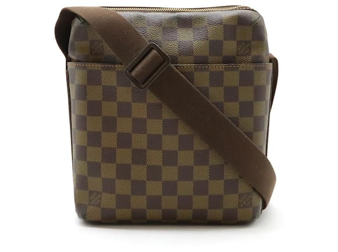 Louis Vuitton Damier Trotteur Beaubourg Shoulder Bag N41135 Brown Cloth  ref.1850871