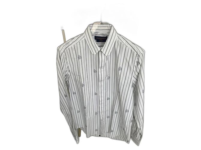 Camicia Louis Louise Bianca in Cotone Bianco