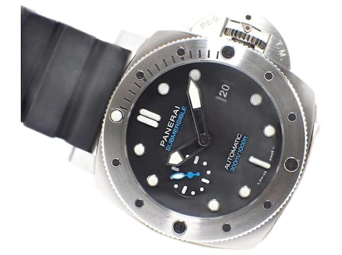 PANERAI Submersible Quaranta Quattro PAM01229 '22 Mens Silvery Steel  ref.1851331