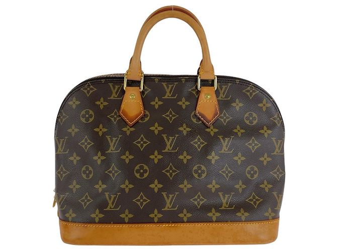 Borsa Louis Vuitton Alma PM marrone M51130
