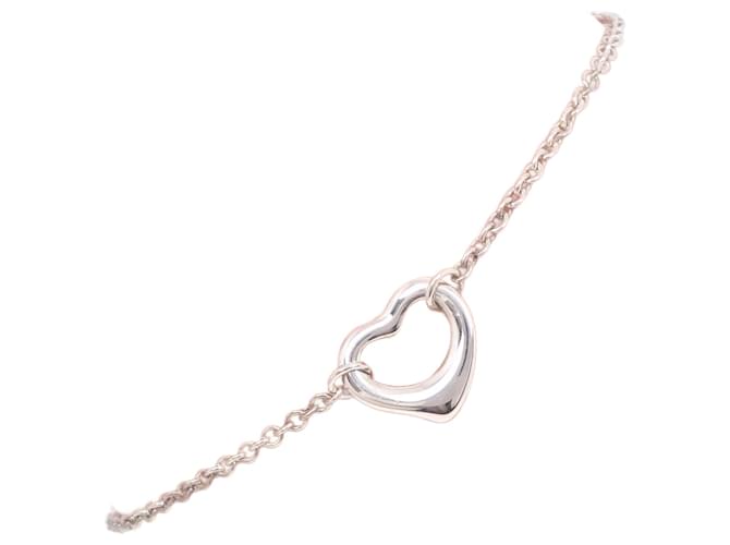 Tiffany & Co Pulseira de prata 3P Open Heart da Tiffany Metálico Metal  ref.1853222
