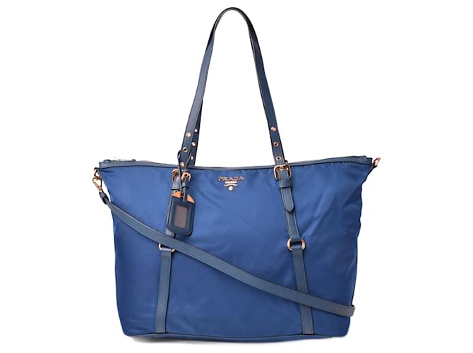 【関税&送料込】Prada Blue Nylon Beauty Case Prada Light Blue Re-Nylon Necessaire Pouch | myGemma | Item