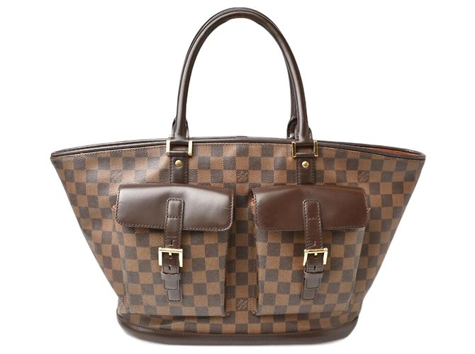 Borsa Tote Louis Vuitton Damier Manosque GM Damier ebene