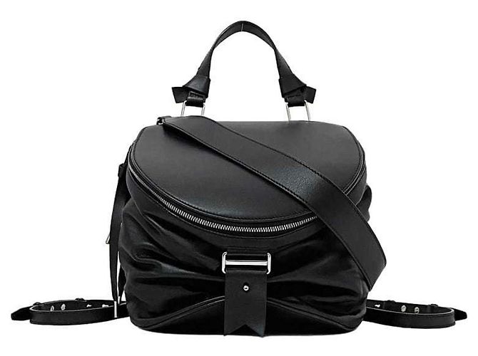 Bally Leather Backpack Black
