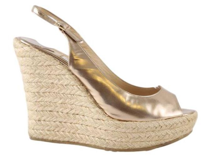 Jimmy Choo Leder-Espadrilles