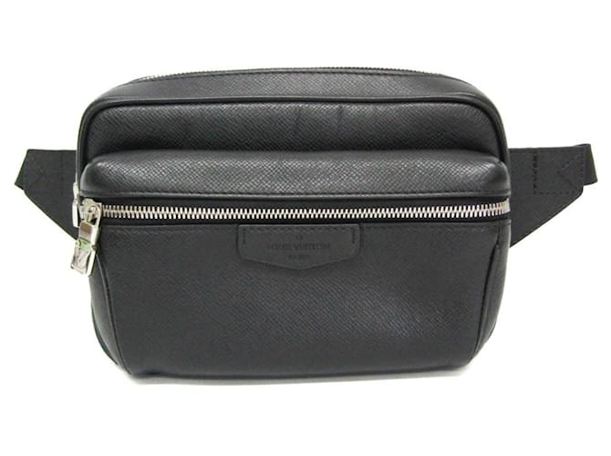 Louis Vuitton Outdoor Black Leather  ref.1855230