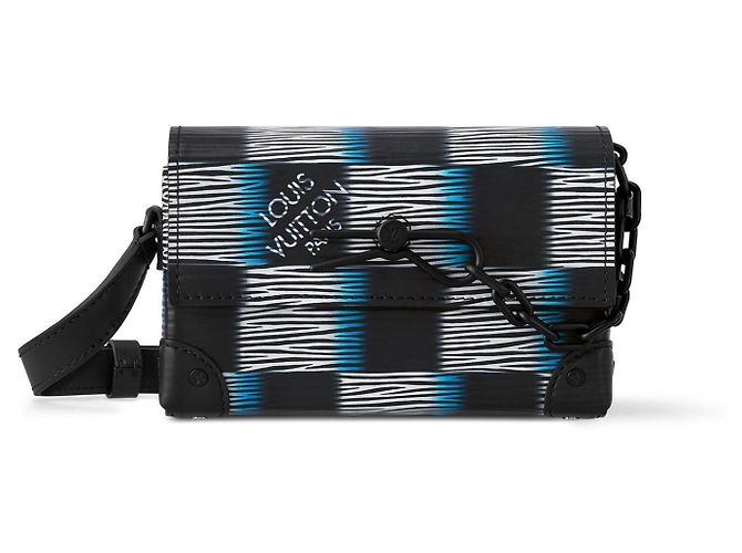 Louis Vuitton Tragbare Geldbörse LV Steamer damier rush