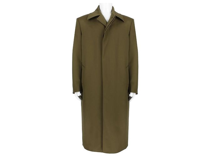 Alfred Dunhill Abrigo militar verde Dunhill