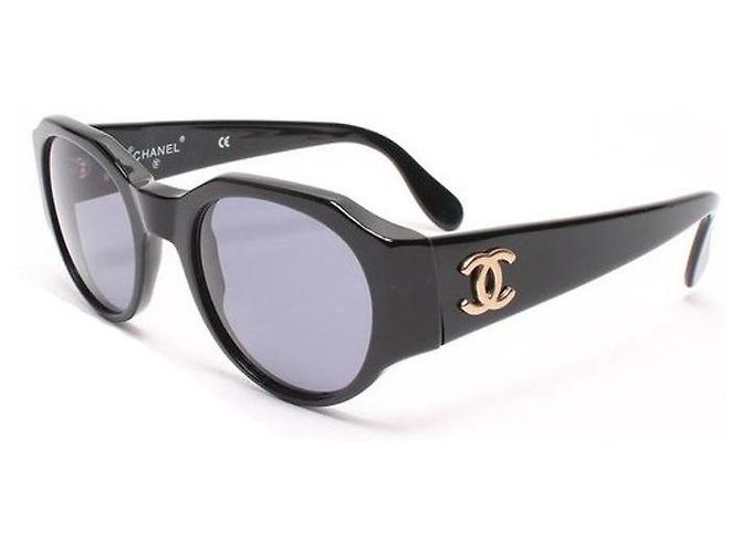 Lunettes de soleil Chanel 04151 Noir Bleu Doré