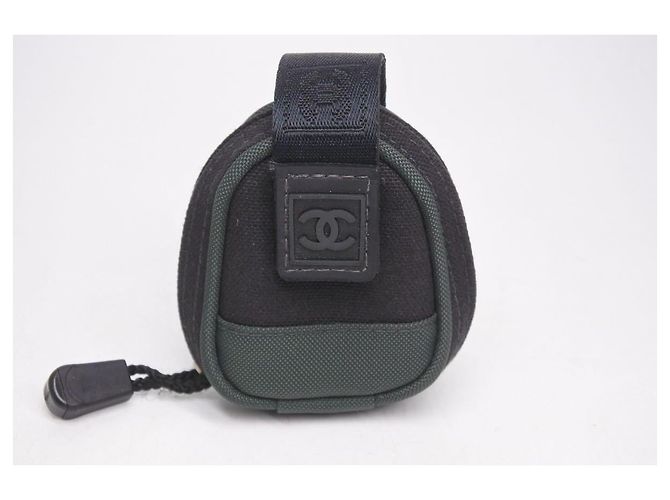 Chanel Wallets Small accessories Black Green