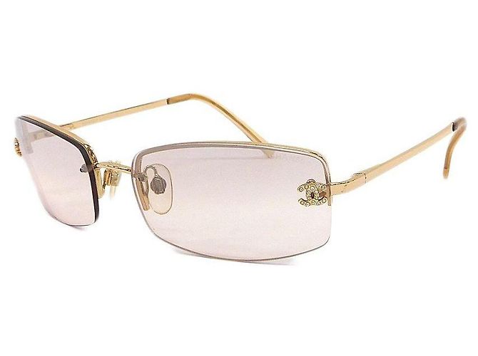 Chanel Sunglasses Golden