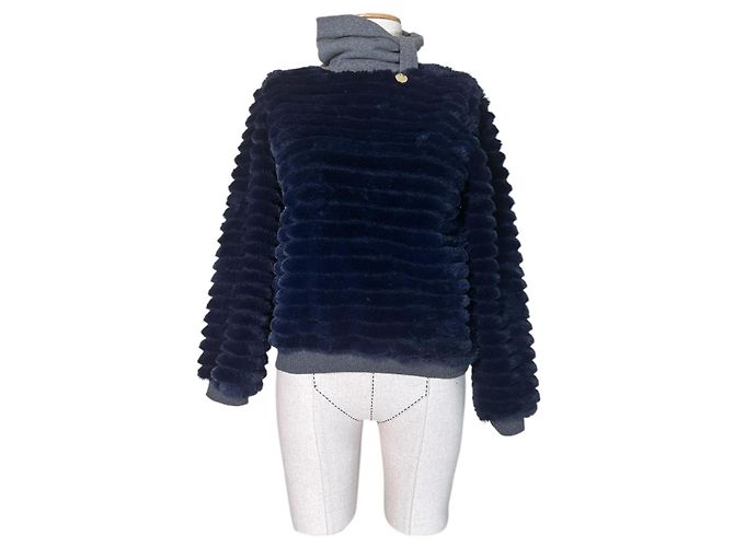 Autre Marque Roberto Biagi Pullover Blau S/M 