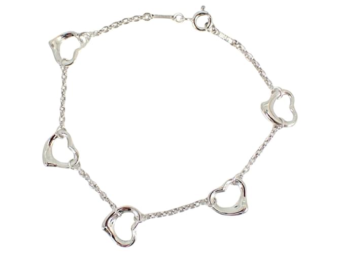 Tiffany & Co Coração Aberto Prata Prata  ref.1856208