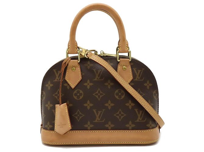 Louis Vuitton Monogram Alma BB Handbag M46990 Brown