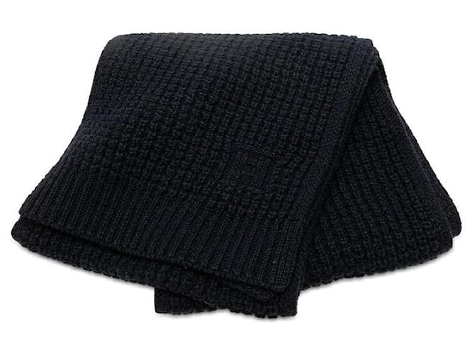 Hermès Écharpe en cachemire Hermes Jebelin Bleu Marine  ref.1856574