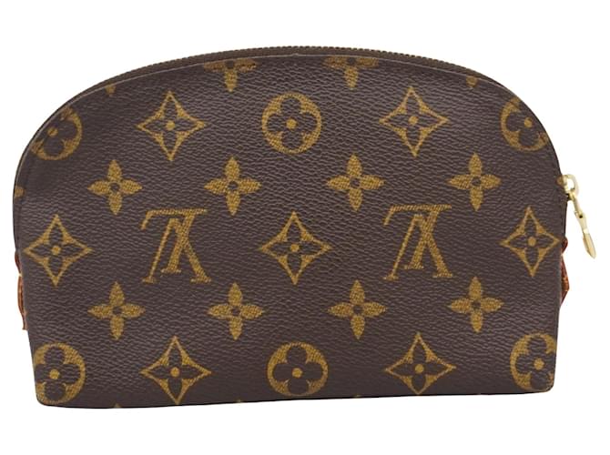 Louis Vuitton Cosmetic Pouch Brown Cloth  ref.1857816