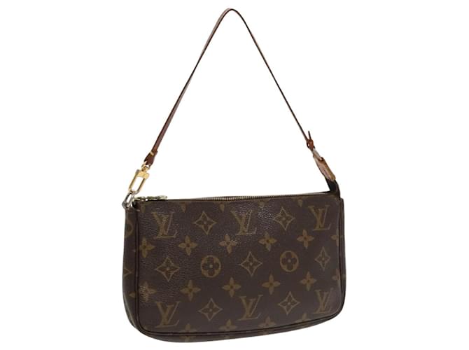 LOUIS VUITTON Monogram Pochette Accessoires Pouch M51980 LV Auth bs20313 Cloth  ref.1858029