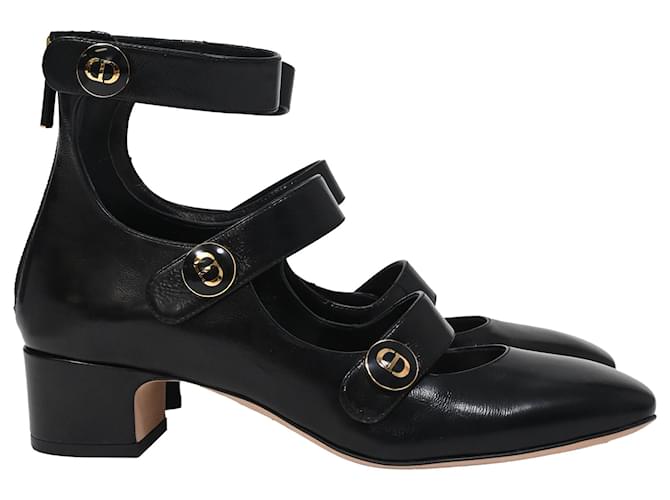 Dior ディオール D-DOLL パンプス ノワール 黒 ブラック D-Doll Pump Black Shiny Calfskin | DIOR