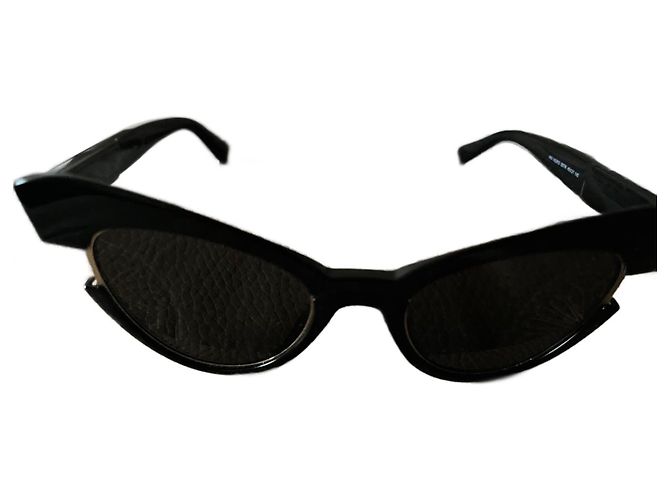 Max Mara Lunette soleil forme chat Noir