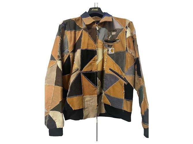 Autre Marque Giacca Detroit Patchwork Carhartt Multicolore