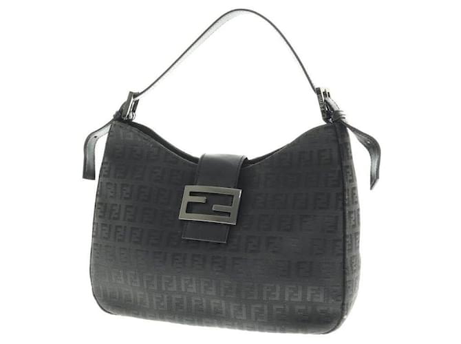 Fendi Handbags Black Leather  ref.1858797