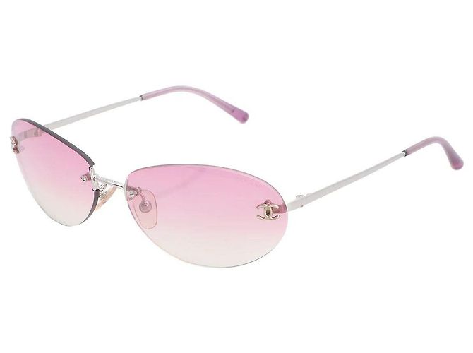 Gafas de sol Chanel Rosa Degradado Plástico