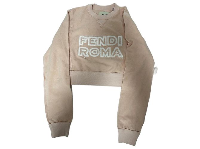 Moletom Fendi por Marc Jacobs Branco Pescaria