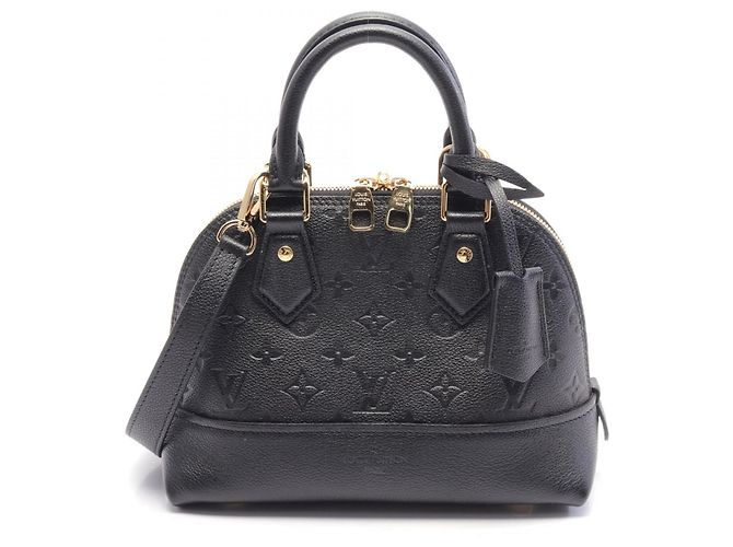 Louis Vuitton Neo Alma BB Monogram Noir Handbag Black