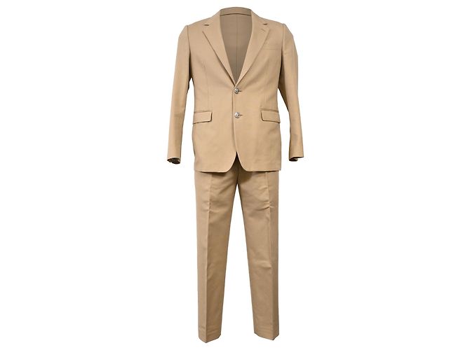 Completo due pezzi Alexander McQueen in cotone beige