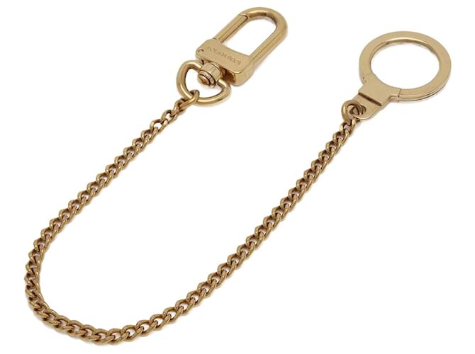 Louis Vuitton Keychain Gold M58021 Golden Metallic Metal  ref.1859878