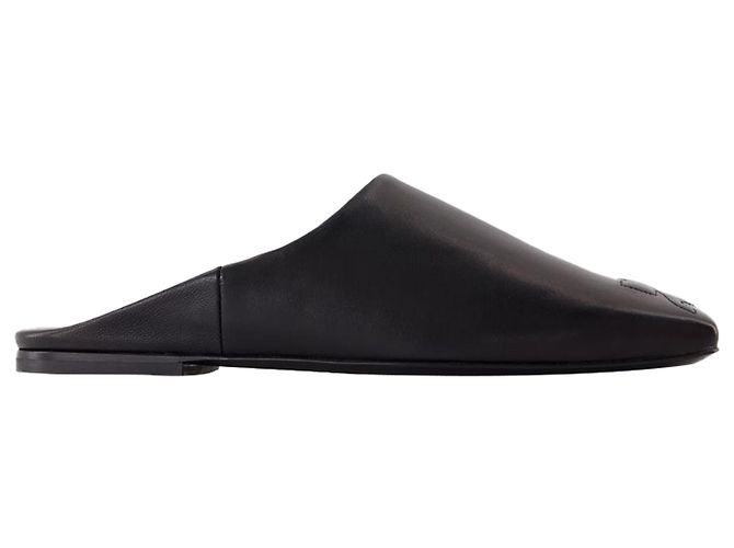 Mule Heritage Shadow - Courreges - Pelle - Nero