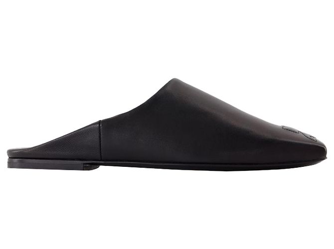 Heritage Shadow Mules - Courreges - Leder - Schwarz