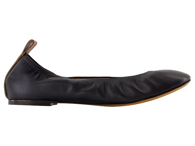 Bailarinas - Lanvin - Couro - Preto