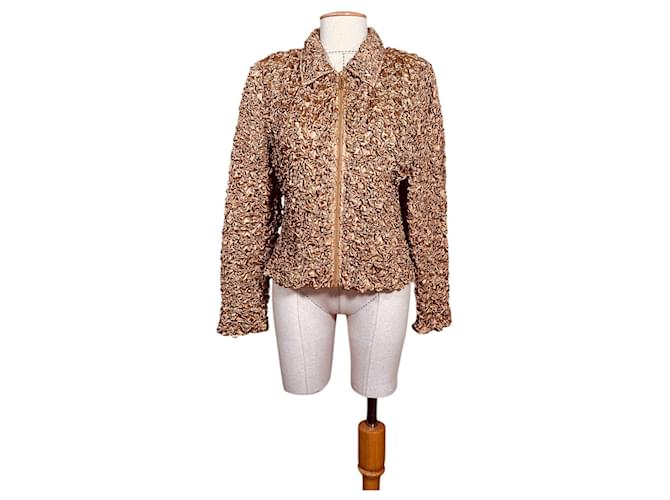 Autre Marque Jackets Golden Yellow Polyester  ref.1860364