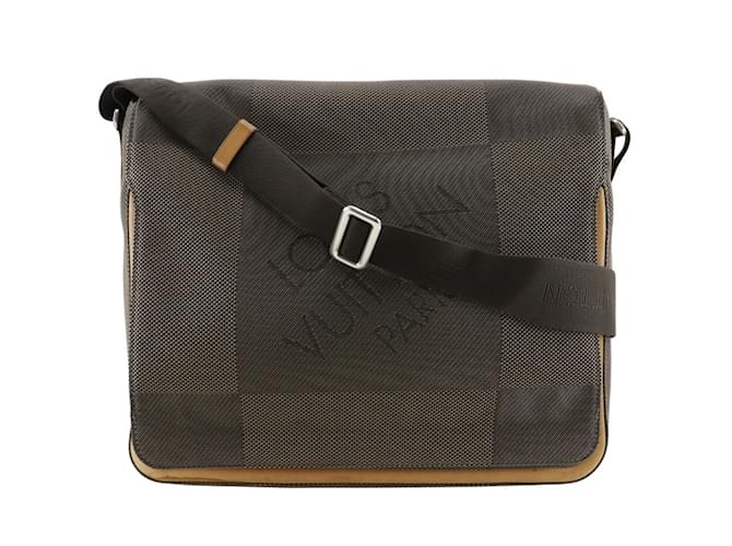 Louis Vuitton Messager Shoulder Bag Brown Cloth  ref.1860520