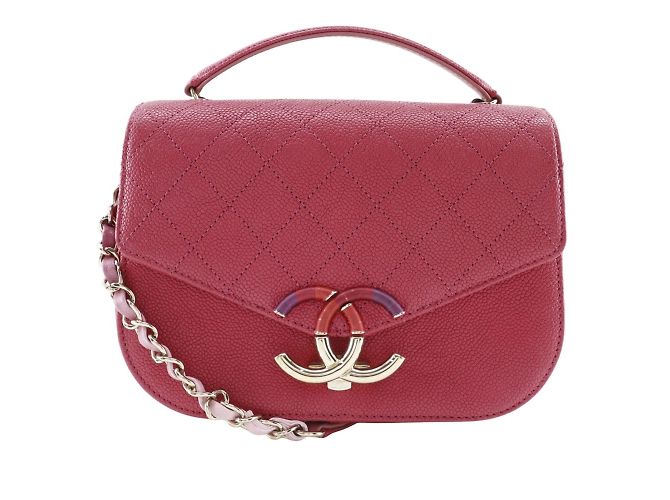 Sac à main Chanel Coco Mark Rose