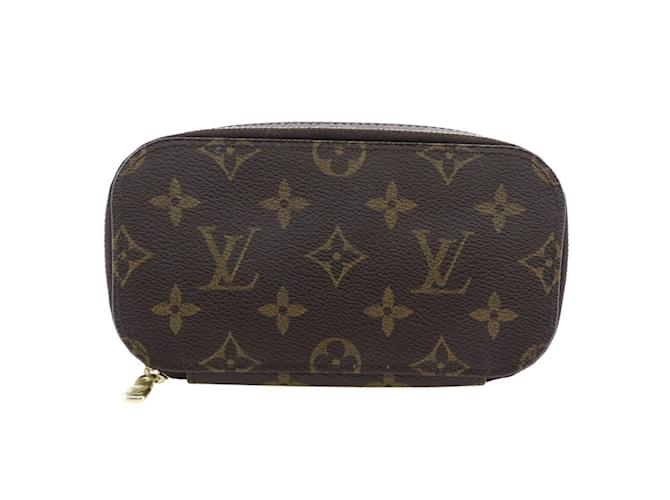 Louis Vuitton Truth Brush PM Pouch Brown Patent leather  ref.1860772