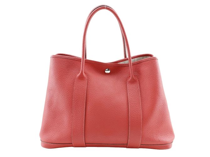 Hermès Hermes Garden PM Tote Bag Red